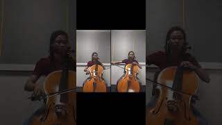 Habanera Part 1 cello celloduet celloplayer cellomusic music [upl. by Leveroni]