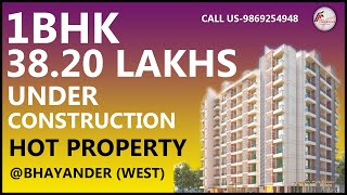 3828Lac 1BHK 660sqft IN BHAYANDAR WEST NEAR MAXUS MALL [upl. by Hartzke552]