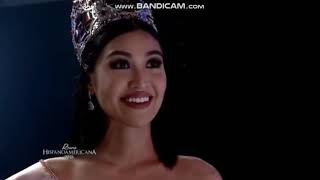 Reina Hispanoamericana 2018 Teresitas Farewell Speech and Walk [upl. by Nonnahs]