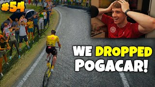 First Mountain Stage Changes EVERYTHING  Pro Leader 54  Tour De France 2024 Game PS5 [upl. by Ashbey]