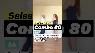 Salsa Basics “Combo 80” from Salsa Dance Challenge 014 salsa salsadancing dance baile shorts [upl. by Llerral750]