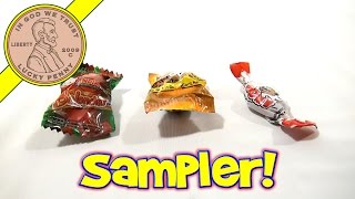 Mexican Hard Candies Tomy Locochas Sabor Tamarindo Bolonchas Watermelon [upl. by Esyahc]