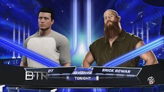 WWE 2K15 My Career Mode Part 71 DT vs Erick Rowan Smackdown [upl. by Swithbart945]