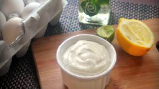 মেয়োনিজ  Mayonnaise Recipe Bangla  Home Made Mayonnaise  How To Make Mayonnaise [upl. by Arman]