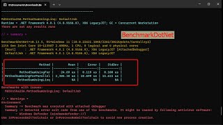 C Test hiệu năng hàm Function sử dụng thư viện BenchmarkDotNet  laptrinhvbnet [upl. by Bryant320]