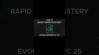 Top 5 Evoluzione Rapid Wing Mastery in EA FC 25 eafc25 ultimateteam fut top5 evoluzione fc24 [upl. by Louella438]