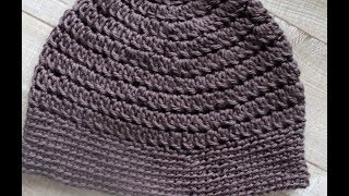 Cluster Stitch Beanie Tutorial [upl. by Lehet]