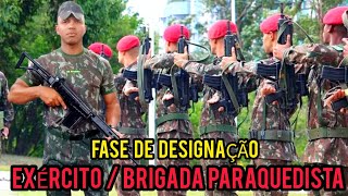 Como é a DESIGNAÇÃO 2025 para as Organizações Militares da Brigada de Infantaria Paraquedista 🇧🇷 [upl. by Ayatnwahs]