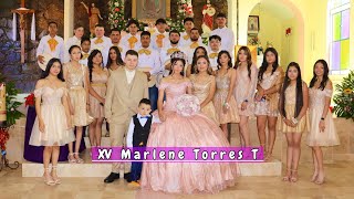 Los XV años de Marlene Angelica Torres T de la Ladera Michoacán en la Misa  Zamora Aventurero [upl. by Alimrahs]