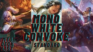 Flash and convoke Duskmourn Standard Mono White Convoke MTG Arena [upl. by Ysabel757]