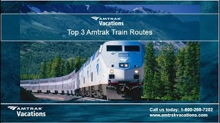 41719  Top 3 Amtrak Train Routes Featuring the Empire Builder CA Zephyr and the Coast Starlight [upl. by Erich580]