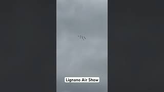 Esercitazione Frecce tricolore per Lignano Air Show 2024 lignanosabbiadoro [upl. by Aryek]