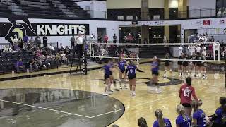 9721 Varsity Volleyball Farmington Knights vs Hillsboro Hawks [upl. by Standing696]