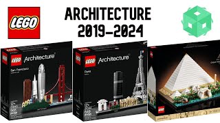 LEGO Architecture 20192024 [upl. by Shaylah152]