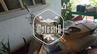 MOTOSITO  VESPAKABIT  VESPA FLY SCREEN ON PRIMAVERA S [upl. by Tasiana]