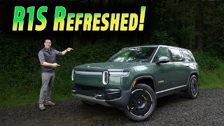 The 2025 Rivian R1S Gets An Undercover Overhaul [upl. by Donald601]