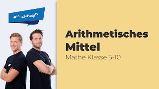 Statistik  Arithmetisches Mittel und Median bestimmen Mathe 510  StudyHelpTV [upl. by Goober]