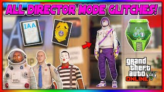 ALL WORKING GTA 5 DIRECTOR MODE GLITCHES IN 1 VIDEO BEST GLITCHES IN GTA 5 ONLINE AFTER PATCH 168 [upl. by Ryder]