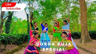 Dholida X Jhumere Gori  Durga Puja Special  Nritya Kala Dance Academy  Dance Cover [upl. by Nihhi]