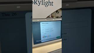 Skylight Calendar smart touchscreen calendar at Best Buy Utah foryou calendar touchscreen fyp [upl. by Esojnauj]