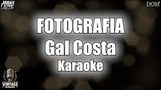 Gal Costa  Fotografia  Vintage Karaoke [upl. by Kissel]