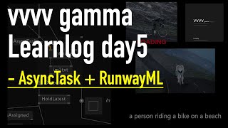 vvvv gamma Learn log  day5  Async Task  RunwayML [upl. by Devora]