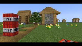 Minecraft  TNT Village [upl. by Oiraved351]