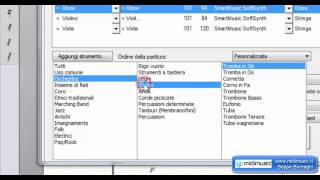 Aggiungere e spostare nuovi strumenti in partitura [upl. by Kinata]