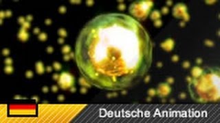 Kernspaltung und Kernreaktion im Atomkraftwerk Animation [upl. by Allisirp]