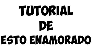 Tutorial de Estoy enamorado Donato y Estefano [upl. by Gustav]