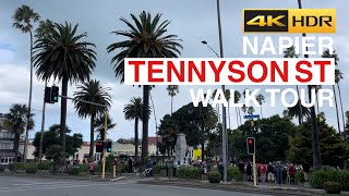 Napier Walking Tour New Zealand 4K [upl. by Enilraep]