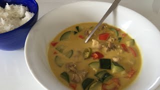 Kuchnia tajskapikantne zielone curry [upl. by Naginnarb]