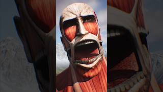 Colossal Titan Eats in 3D Animation DID WE ASK FOR THIS [upl. by Joelynn]