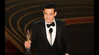 Watch Rami Malek pay tribute to Freddie Mercury [upl. by Chilton830]