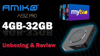 AMIKO A9Z PRO Unboxing amp Review [upl. by Phipps]