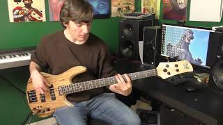 Minnie Riperton  Inside My Love bass cover [upl. by Ardnaxila532]