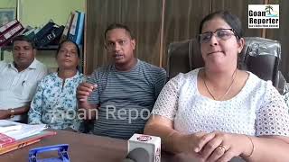 Goan Reporter StCruz VP Sarpanch Jennifer De Oliveira Press Briefing on garbage issue clarification [upl. by Keever]