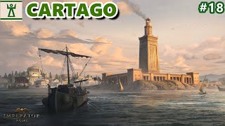 IMPERATOR ROME CARTAGO  Ep18 quotSegundo Asalto Contra Antigónidaquot Gameplay Español [upl. by Eirrab]