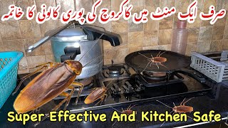 Safe And Effective Way To Kill CockroachesRemedies To Get Rid Of CockroachesKitchen Safe Remedy [upl. by Ahsytal]