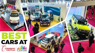 Top Cars at 2024 Convergence India Smart Cities India Expo  Creta Jimny XUV400 EV amp More  autoX [upl. by Iman]