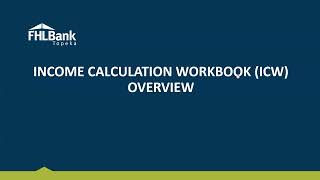 2024 Income Calculation Workbook  General Overview and Household Summary [upl. by Hadias830]