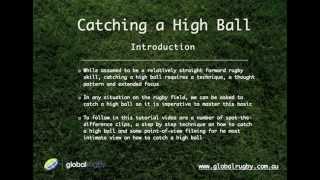 How to catch a High Ball in rugby [upl. by Ennayrb]