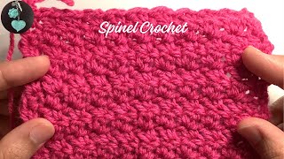 Fancy Grit Stitch  Crochet Blanket Pattern  Crochet dishcloth Pattern  Spinel Crochet [upl. by Eyram]