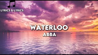 The History Book On The Shelf Is Always Repeating Itself Waterloo  ABBA lyrics [upl. by Yhtur]