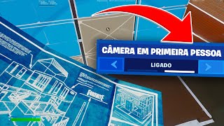 COMO ATIVAR A PRIMEIRA PESSOA NO FORTNITE 😱 FIRST PERSON GAMEPLAY [upl. by Lordan]