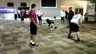 FW jag practice in west club of everbank field3GP [upl. by Ainex]