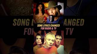 Song Lyrics That Were Changed For Radio amp TV  Tom Petty Radiohead [upl. by Ase778]