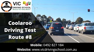 Coolaroo Driving Test Route 8  VIC Driving School [upl. by Puri]