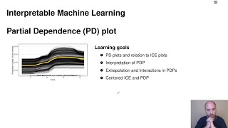 Interpretable Machine Learning  Feature Effects  Partial Dependence PD Plot [upl. by Eardnaed]