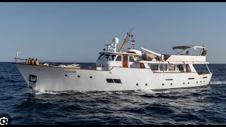 For Sale  Classic 1963 Canoe Stern Feadship [upl. by Mcguire]